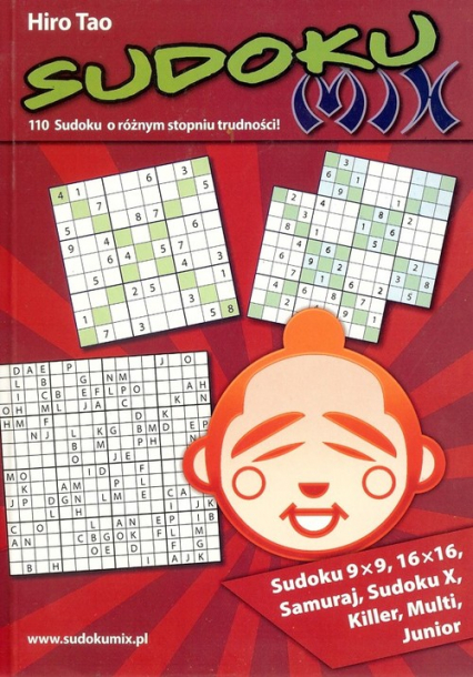 Sudoku Mix 110 sudoku o różnym stopniu trudności -  | okładka