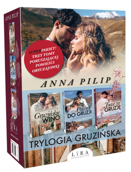 Trylogia gruzińska Pakiet - Anna Pilip | okładka