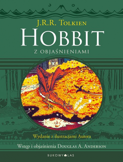 Hobbit z objaśnieniami - J.R.R. Tolkien | okładka