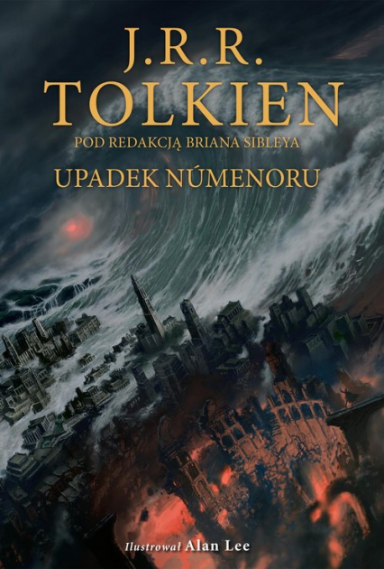 Upadek Numenoru - J.R.R. Tolkien | okładka