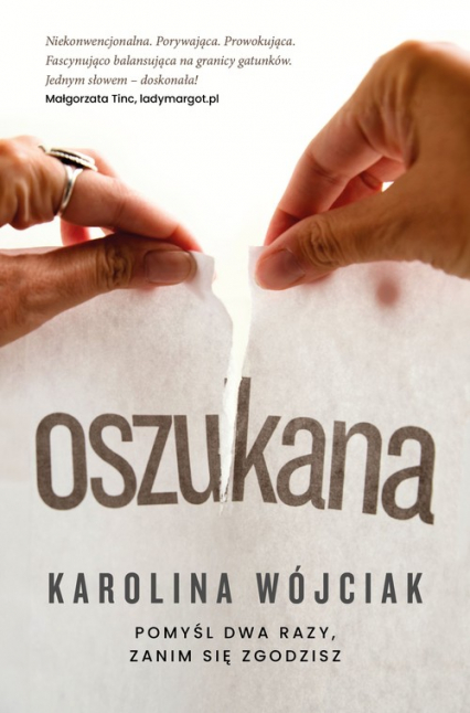 Oszukana - Karolina Wójciak | okładka