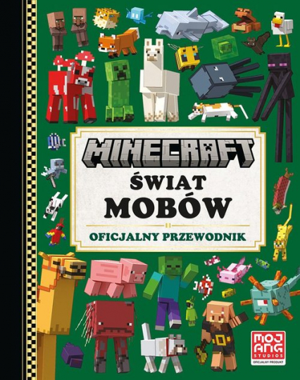 Minecraft Świat mobów Oficjalny przewodnik -  | okładka