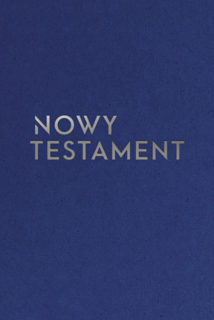 Nowy Testament z infografikami  wersja srebrna -  | okładka