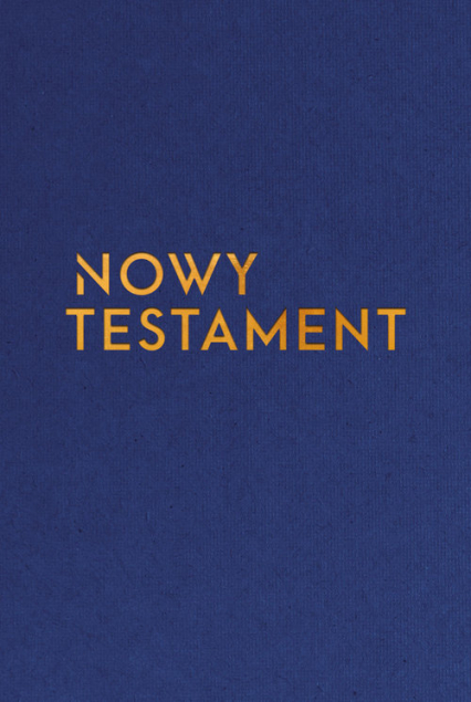 Nowy Testament z infografikami wersja złota -  | okładka