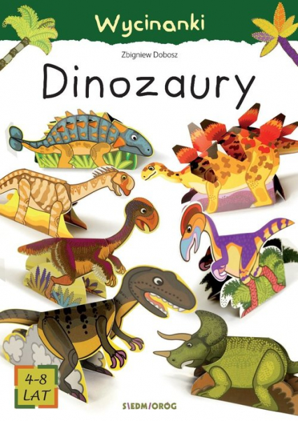 Wycinanki Dinozaury - Ludwik Cichy | okładka