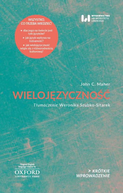 Wielojęzyczność Krótkie Wprowadzenie 41 -  | okładka