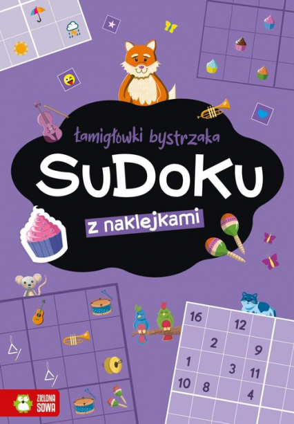 Łamigłówki bystrzaka Sudoku - Zuzanna Osuchowska | okładka