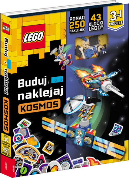 LEGO Master Brand. Buduj i naklejaj Kosmos -  | okładka