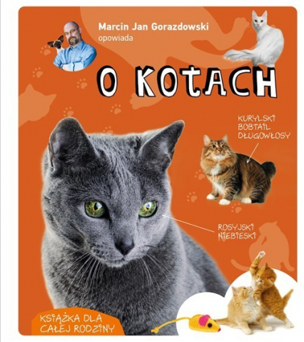 Marcin Gorazdowski opowiada o kotach - Marcin Gorazdowski | okładka