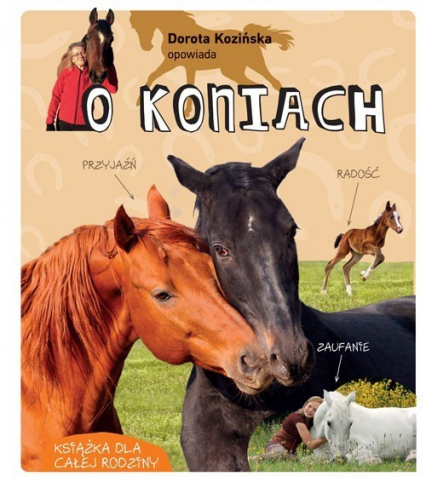 Dorota Kozińska opowiada o koniach - Dorota Kozińska | okładka