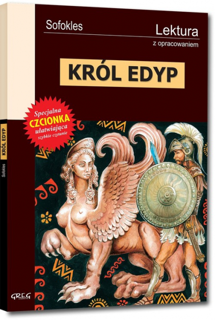 Król Edyp Wydanie z opracowaniem - Sofokles | okładka