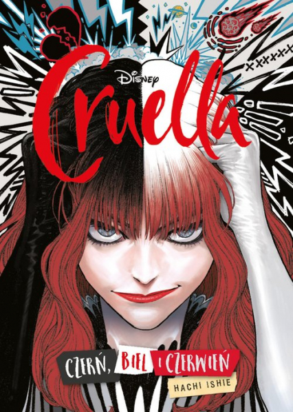Cruella Czerń, biel i czerwień -  | okładka