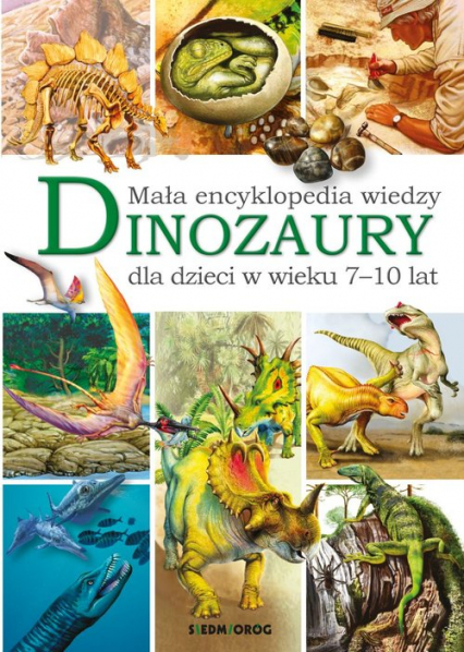 Mała encyklopedia wiedzy Dinozaury - Barbara Majewska | okładka
