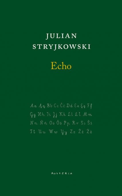 Echo - Julian Stryjkowski | okładka