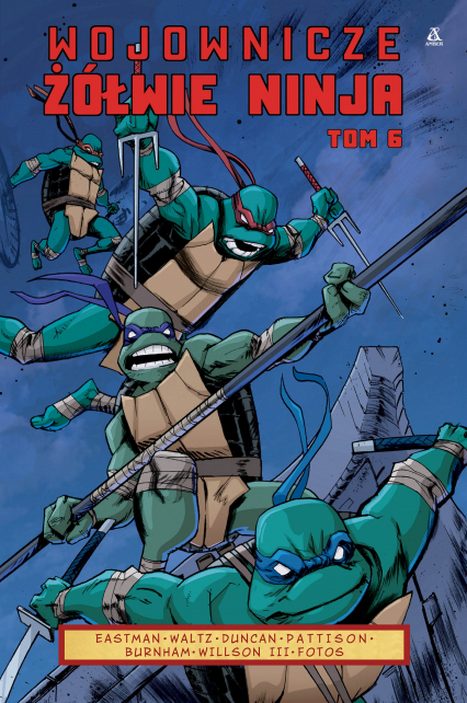 Wojownicze Żółwie Ninja 6 - Dan Duncan | okładka