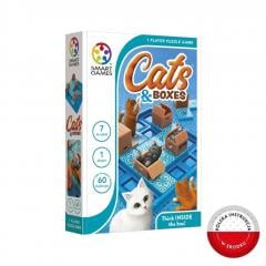 Smart Games Cats & Boxes (ENG) IUVI Games -  | okładka