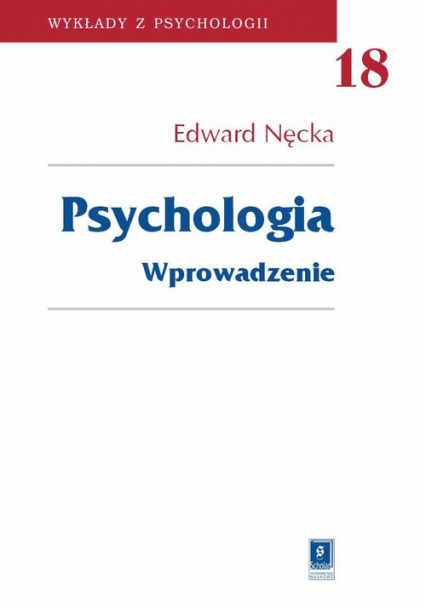 Psychologia Wprowadzenie - Edward Nęcka | okładka