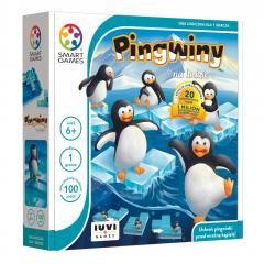 Smart Games Pingwiny na Lodzie (PL) IUVI Games -  | okładka