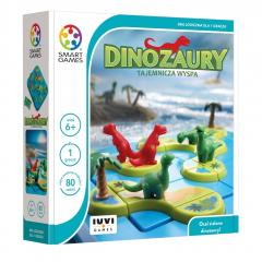 Smart Games Dinozaury Tajemnicza Wyspa (PL) IUVI -  | okładka