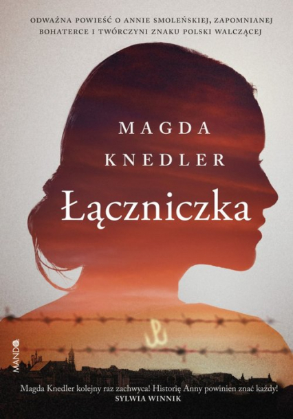 Łączniczka Wielkie Litery - Magda Knedler | okładka