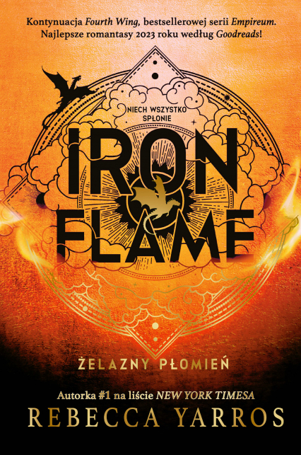 Iron Flame. Żelazny płomień - Rebecca Yarros | okładka