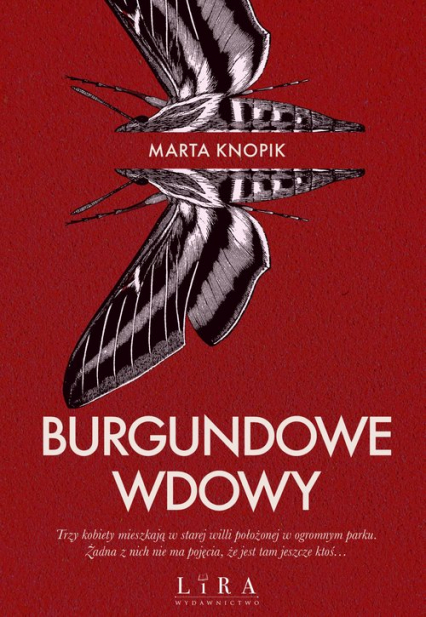 Burgundowe Wdowy Wielkie Litery - Marta Knopik | okładka