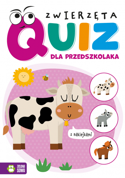 Quiz dla przedszkolaka Zwierzęta -  | okładka