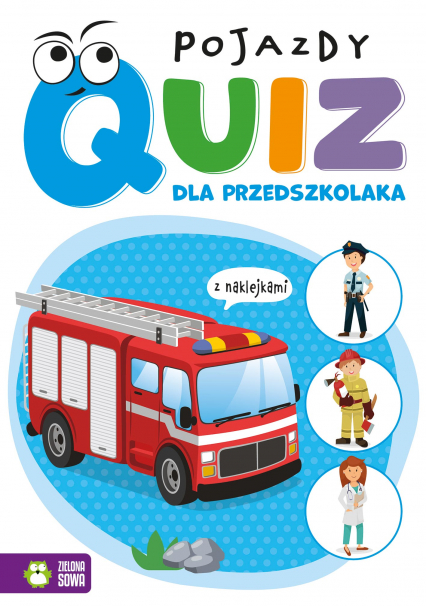 Quiz dla przedszkolaka Pojazdy -  | okładka