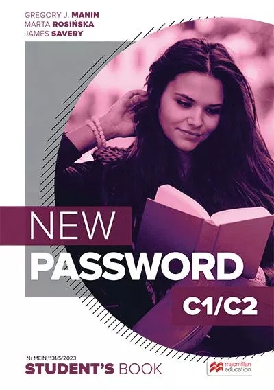 New Password C1/C2 Zestaw Książka ucznia papierowa + książka cyfrowa + On-the-go Practice w Student's App - Savery James | okładka