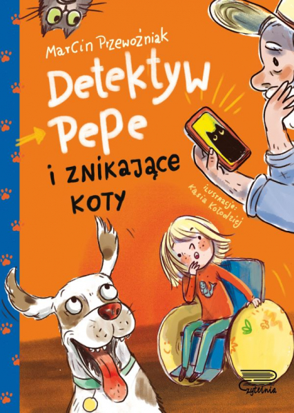 Detektyw PePe i znikające koty (tom 2) - Marcin Przewoźniak | okładka