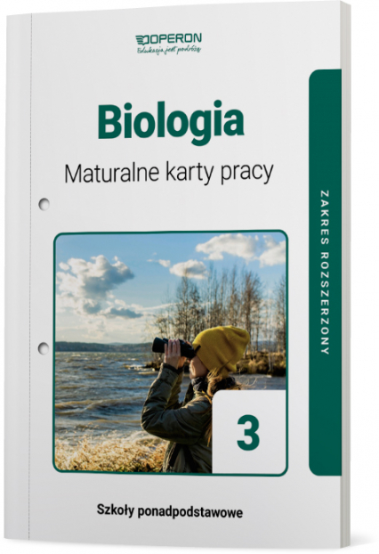 Biologia 3 Maturalne karty pracy Zakres rozszerzony Szkoła ponadpodstawowa -  | okładka