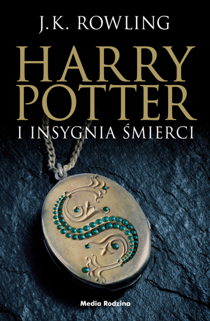 Harry Potter i insygnia śmierci - czarna edycja - Joanne K. Rowling | okładka