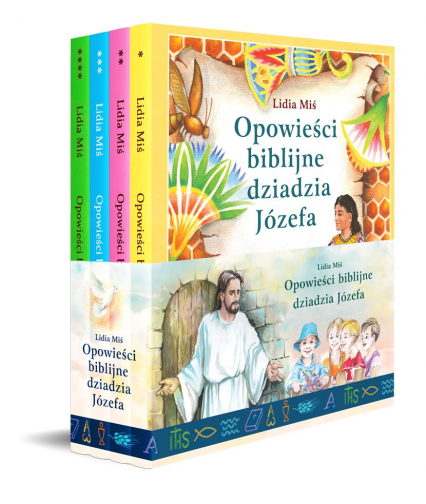 Pakiet Opowieści biblijne dziadzia Józefa - Lidia Miś | okładka