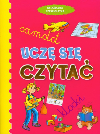 Uczę się czytać Książeczka sześciolatka - Anna Wiśniewska | okładka