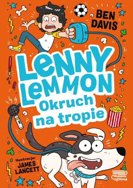 Lenny Lemmon i Okruch na tropie (tom 2) - Ben Davis | okładka