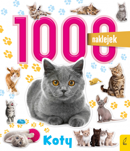 1000 naklejek Koty - Małgorzata Biegańska-Hendryk | okładka