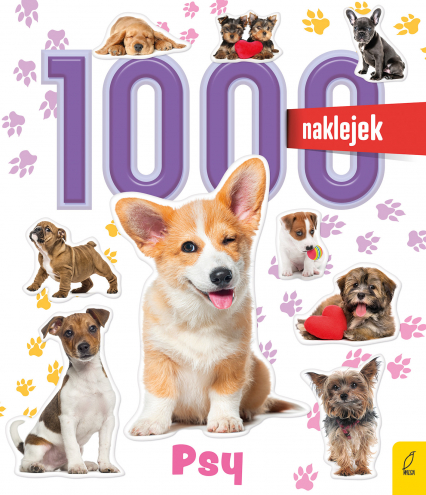 1000 naklejek Psy -  | okładka