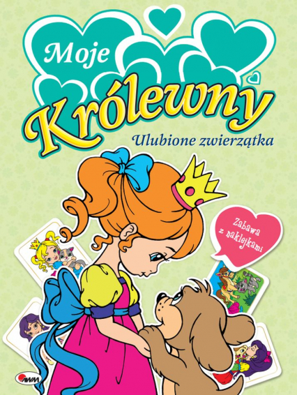 Moje królewny Ulubione zwierzątka - Mariola Budek | okładka