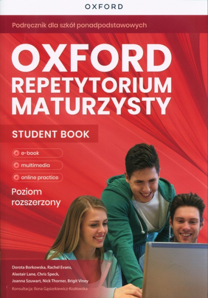 Oxford Repetytorium maturzysty Język angielski Student Book Poziom rozszerzony -  | okładka
