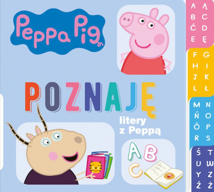 Peppa Pig. Poznaję... cz. 8 Litery - null null | okładka