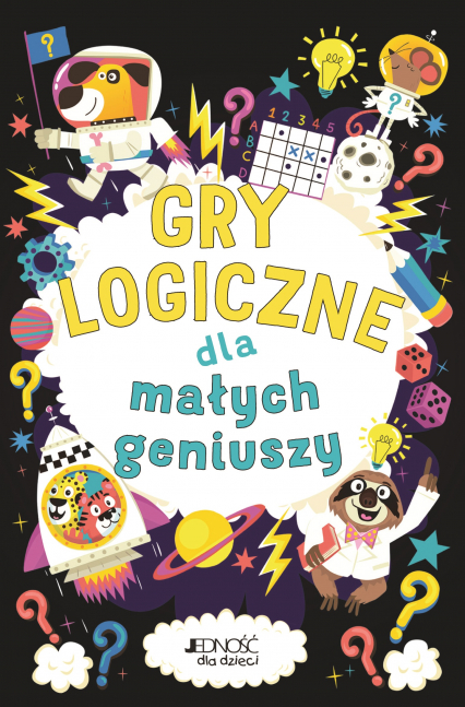Gry logiczne dla małych geniuszy - Gareth Moore | okładka