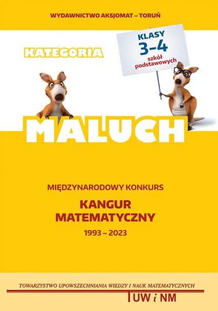 Matematyka z wesołym kangurem Maluch 2023 -  | okładka