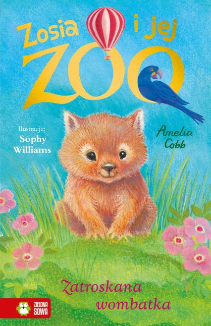 Zosia i jej zoo Zatroskana wombatka - Amelia Cobb | okładka