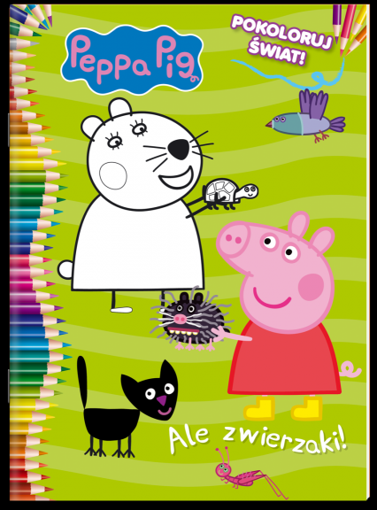 Peppa Pig Pokoloruj świat Część 4 -  | okładka
