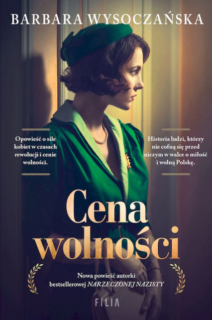 Cena wolności wyd. kieszonkowe - Barbara Wysoczańska | okładka