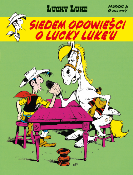 Siedem opowieści o Lucky Luke'u. Tom 42 - Morris, René Goscinny | okładka