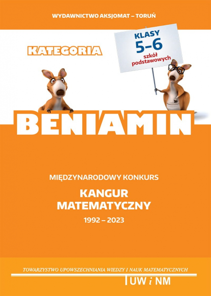 Matematyka z wesołym kangurem Beniamin 2023 -  | okładka