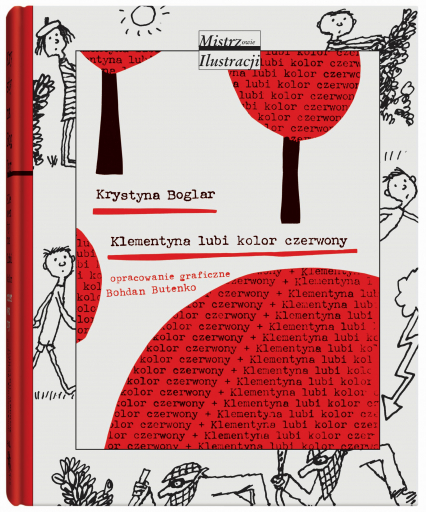 Klementyna lubi kolor czerwony. wyd. 2023 - Krystyna Boglar | okładka