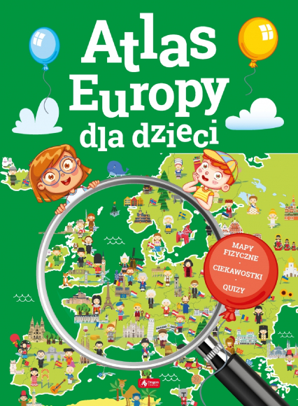 Atlas Europy dla dzieci -  | okładka
