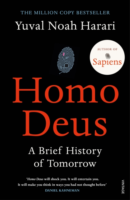 Homo Deus wer. angielska - Yuval Noah  Harari | okładka